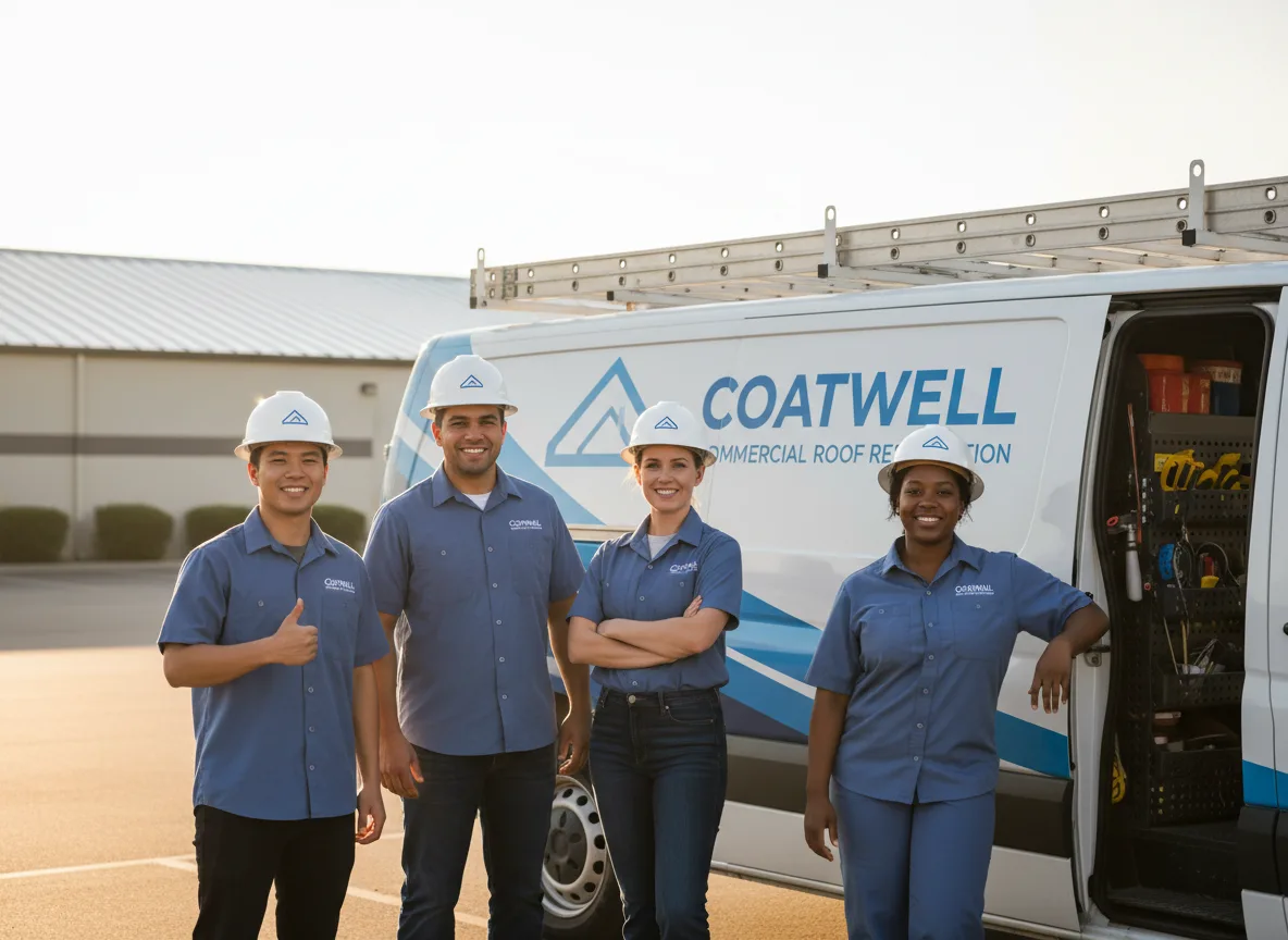 Commercial roof coating company in Delton, MI